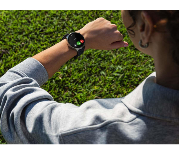 Motorola moto watch ultra Black Silicone + Black Leather - 1615944 - zdjęcie 20